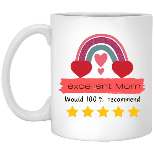 Coffee Mug, Special Gift for Excellent Mom In Every Morning - Reddogshirt