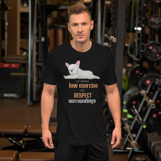 Don't Claim Me Low Exercise I Only Respect Surrounding funny graphic Bulldog Shirt - Reddogshirt